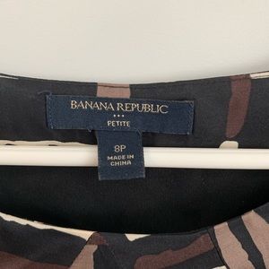 Printed Banana Republic Dress